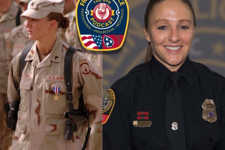 Franklin PD Podcast Spotlights Sgt. Leigh Ann Hester's Valor and Transition from Military to Policing