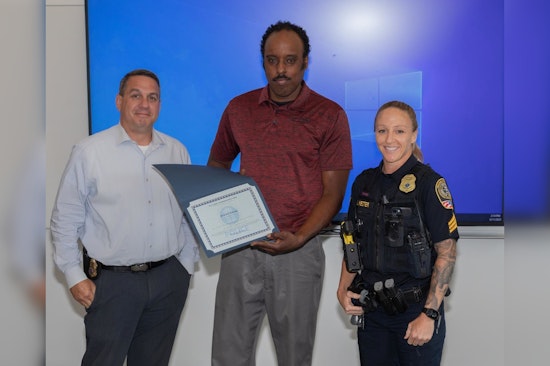 Franklin Restaurant Manager Recognized with Citizen Commendation for Disarming Assailant and Preventing Tragedy