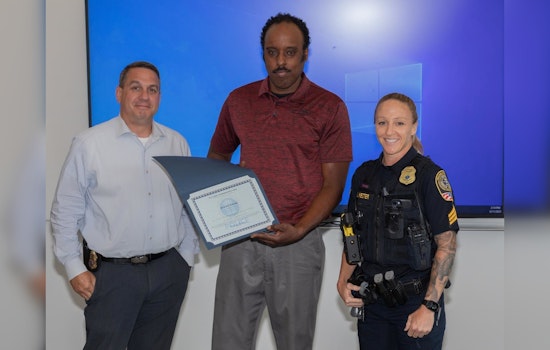 Franklin Restaurant Manager Recognized with Citizen Commendation for Disarming Assailant and Preventing Tragedy