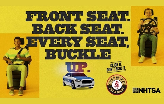 Garland Police Crack Down on Seat Belt Violations During "Click It or Ticket" Campaign