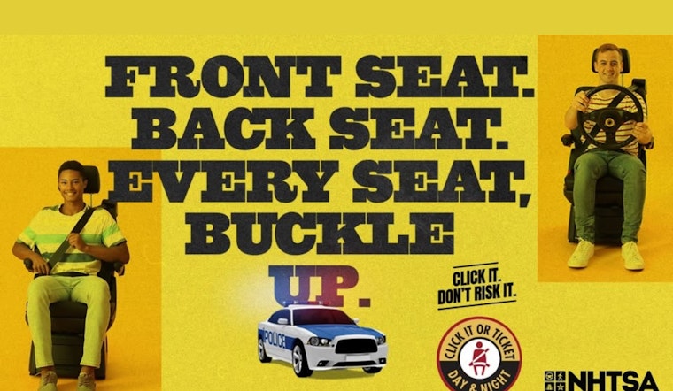 Garland Police Crack Down on Seat Belt Violations During "Click It or Ticket" Campaign