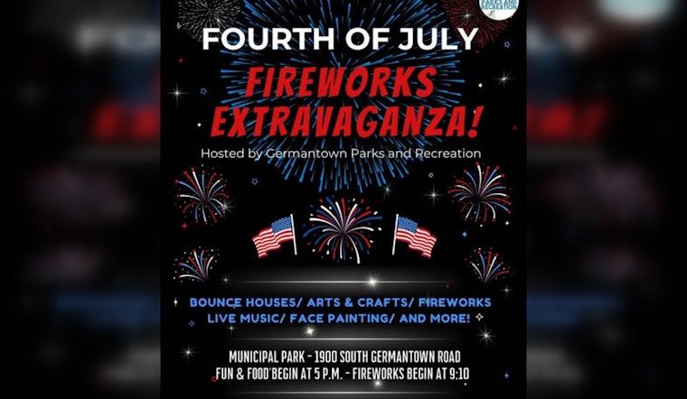 Germantown Gears Up for Star-Spangled July 4th Celebration with Fishing Rodeo and Fireworks Extravaganza