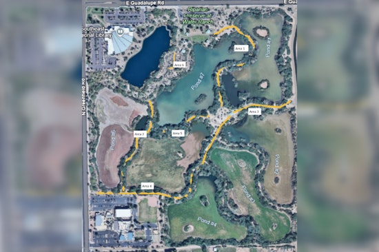 Gilbert's Riparian Preserve Announces Dirt Trail Maintenance and Closures from June 9-13