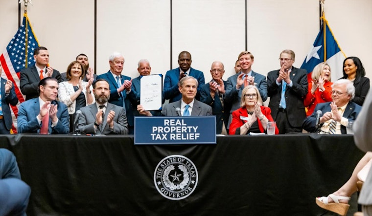 Gov. Abbott Signs Landmark Bills for Property Tax Relief in Denton, Texas, Homeowners and Businesses to Benefit