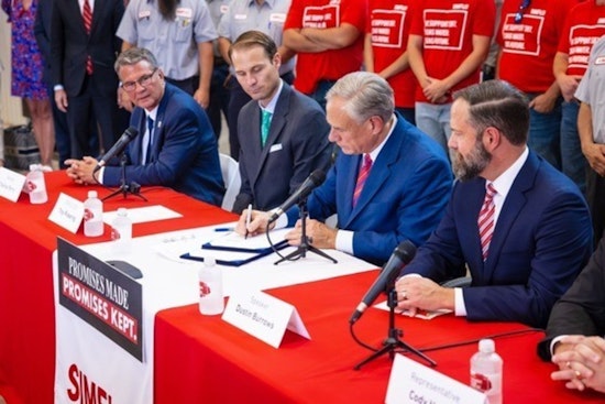 Gov. Greg Abbott Signs Landmark $20 Billion Water Infrastructure Bill in Lubbock