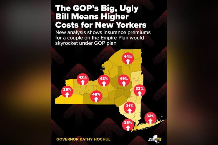 Governor Hochul Warns of Dramatic Health Insurance Hikes for New Yorkers Under GOP's Proposed Bill
