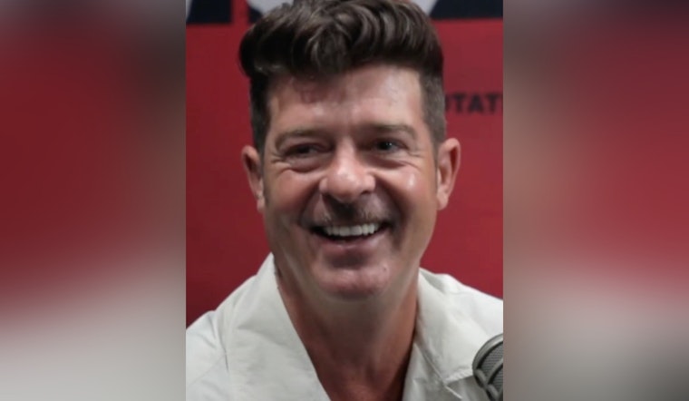Grammy Nominee Robin Thicke to Perform Free Concert at Downtown Las Vegas' Fremont Street Experience