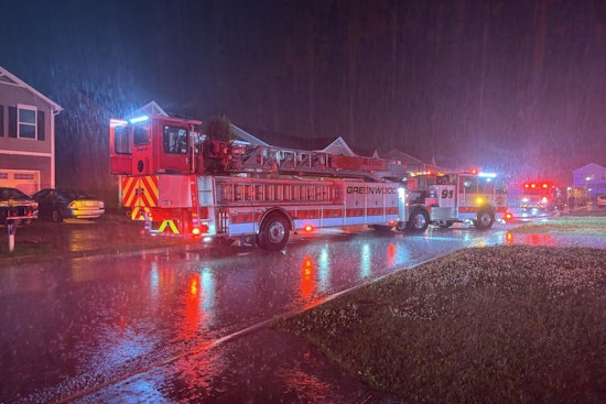 Greenwood Fire Department Extinguishes Residential Blaze, Investigation Underway