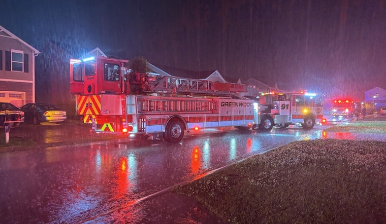 Greenwood Fire Department Extinguishes Residential Blaze, Investigation Underway