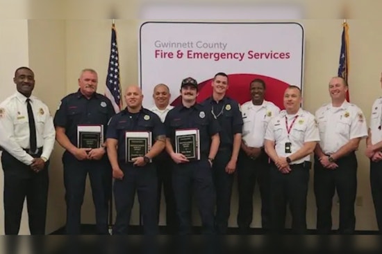 Gwinnett County Firefighters Lauded for Heroic Rescue in House Fire Near Atlanta