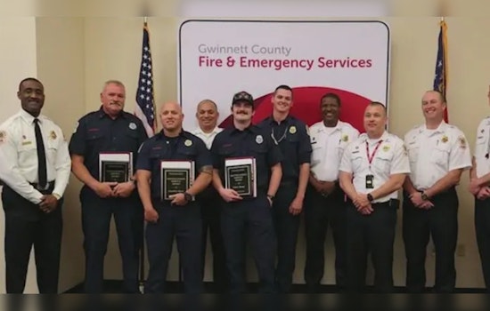 Gwinnett County Firefighters Lauded for Heroic Rescue in House Fire Near Atlanta