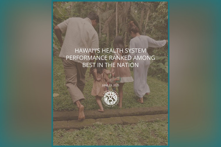 Hawaiʻi Earns Second Place in National Health System Performance Rankings