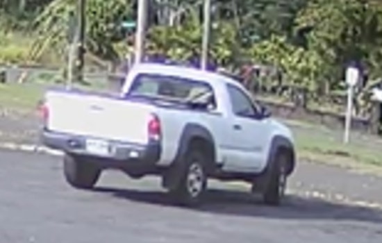 Hawaii County Police Seek Community Help to Locate Suspect's Distinctive Pickup Truck in Pāhoa Investigation