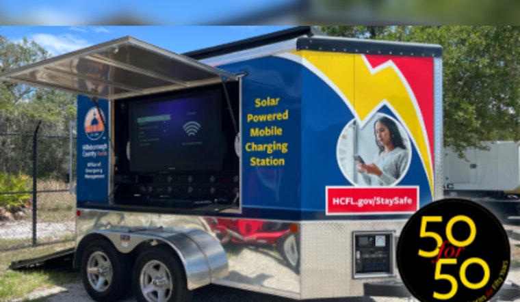 HCFL Gov Unveils Solar-Powered Mobile Charging Stations for Disaster Resilience