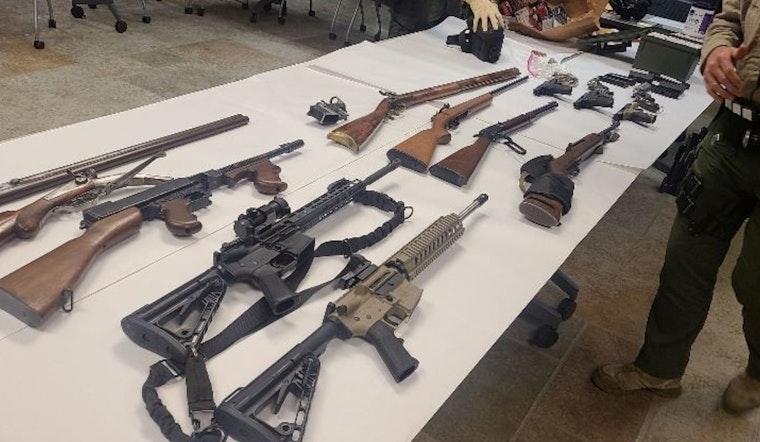 Hemet Traffic Stop Leads to Arrest of Felon Suspected of Fentanyl Sales and Illegal Arsenal Possession