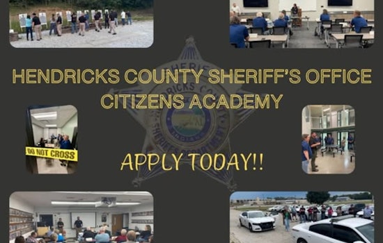 Hendricks County Sheriff's Office Now Accepting Applications for Citizens Academy Program