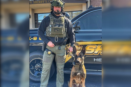 Henry County K9 Officer Duco Gets Lifesaving Body Armor from Nonprofit
