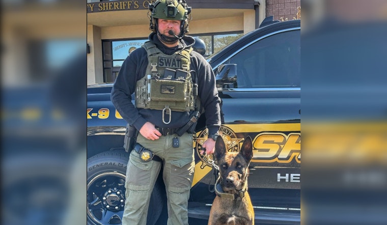 Henry County K9 Officer Duco Gets Lifesaving Body Armor from Nonprofit