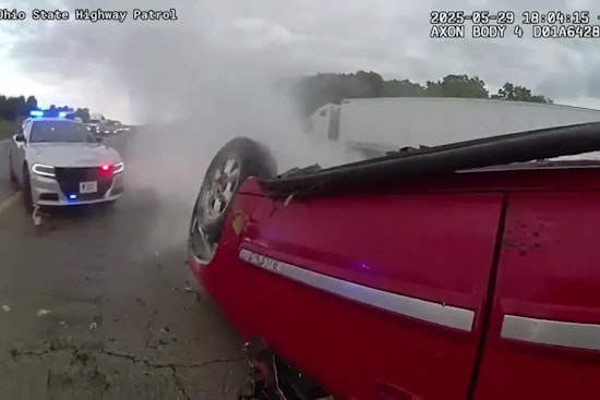 High-Speed Chase on I-75 Ends in Rollover Crash, Driver Charged with Multiple Offenses Ohio Highway Patrol Documents Dramatic Wrong-Way Collision on I-75 Following Chase