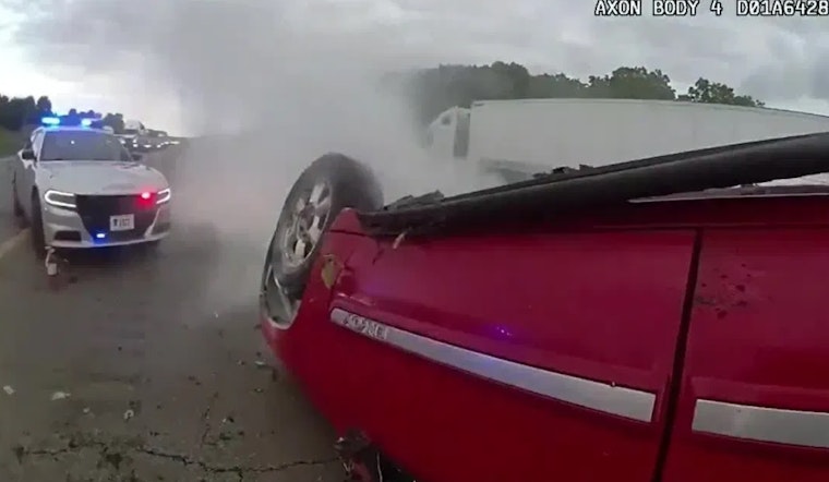 High-Speed Chase on I-75 Ends in Rollover Crash, Driver Charged with Multiple Offenses Ohio Highway Patrol Documents Dramatic Wrong-Way Collision on I-75 Following Chase