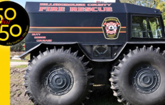Hillsborough County Fire Rescue Unveils Amphibious SHERP Vehicles to Tackle Extreme Rescue Missions