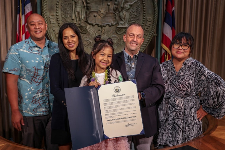 Honolulu Rallies to Protect Youth Performers with New Trust Fund Law, Celebrated by Disney Star Maia Kealoha