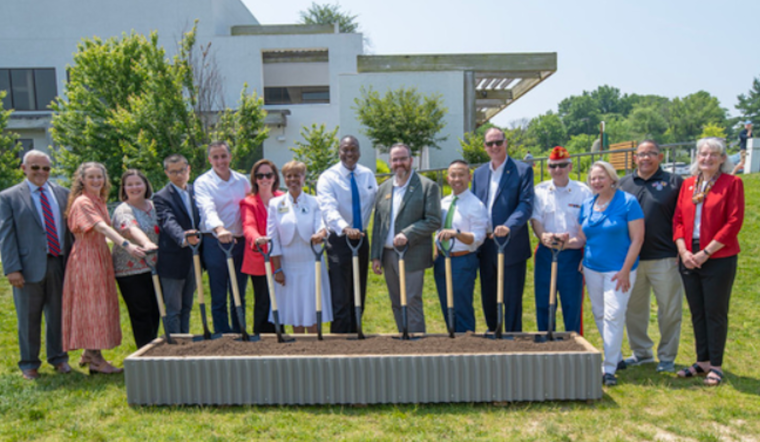 Howard County Breaks Ground on First Veterans and Military Family Monument at Bailey Park