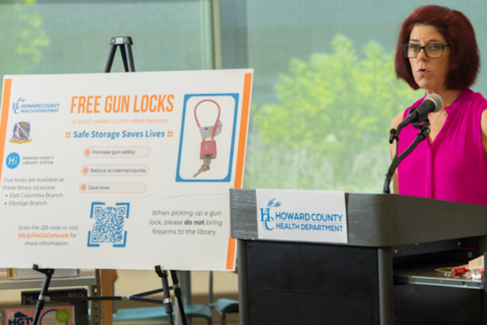 Howard County Partners with Libraries and Law Enforcement for Free Gun Lock Initiative to Prevent Suicides and Accidents