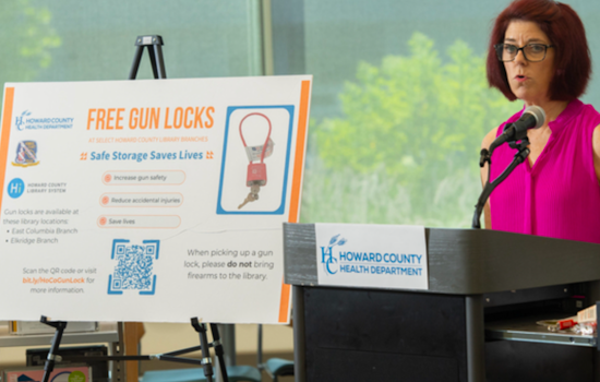 Howard County Partners with Libraries and Law Enforcement for Free Gun Lock Initiative to Prevent Suicides and Accidents