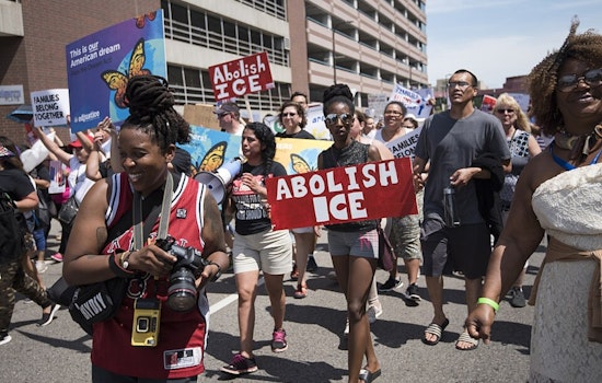 Hundreds March in San Francisco for Second Day to Protest ICE Raids and Travel Ban