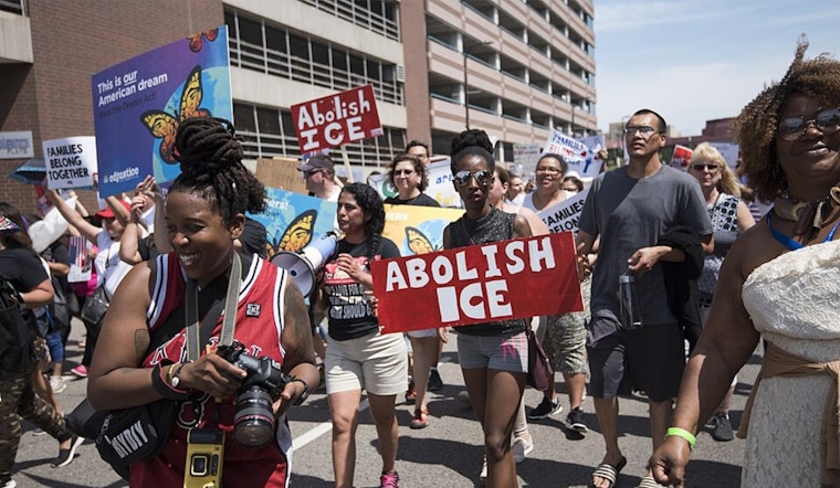 Hundreds March in San Francisco for Second Day to Protest ICE Raids and Travel Ban