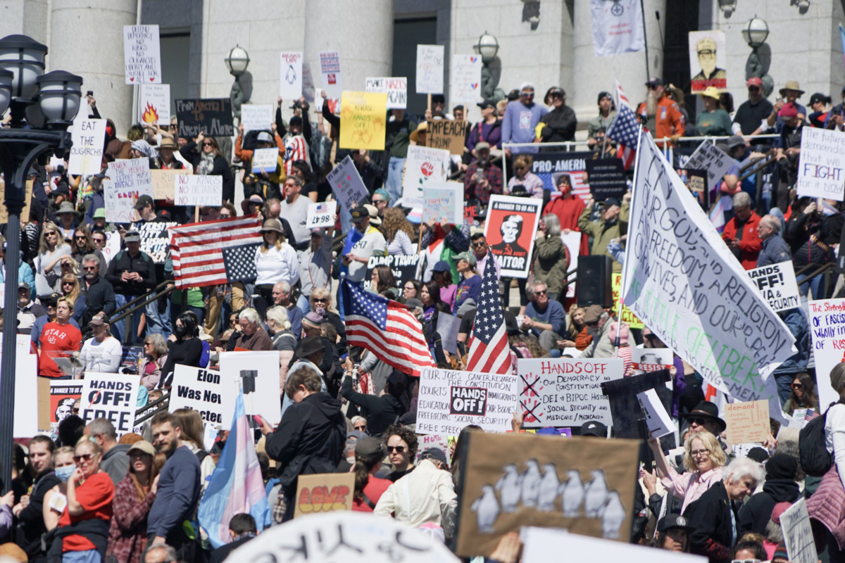 Hundreds Rally in Milwaukee Against ICE Raids and Trump's Policies