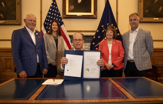 Indiana Governor Mike Braun Signs Bill to Improve Housing Access with Infrastructure Support Loans