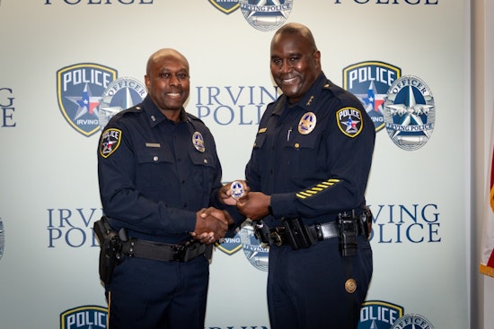 Irving Police Department Celebrates Retirement of Officer Mosby After 34 Years of Dedicated Service