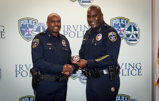 Irving Police Department Celebrates Retirement of Officer Mosby After 34 Years of Dedicated Service
