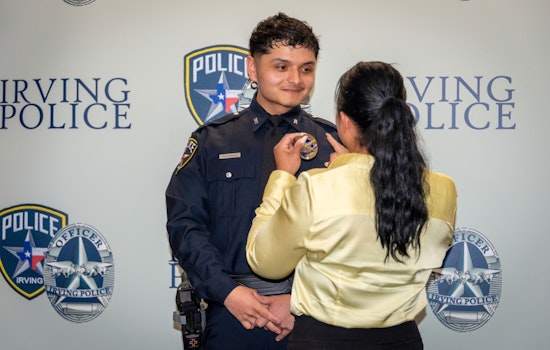 Irving Police Department Welcomes Skilled New Officer with Military Experience to Strengthen Force