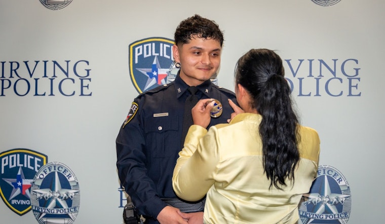 Irving Police Department Welcomes Skilled New Officer with Military Experience to Strengthen Force