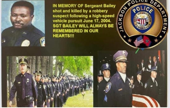 Jackson Mourns the Line-of-Duty Death of Sergeant Andy Thaddeus Bailey After High-Speed Chase and Confrontation