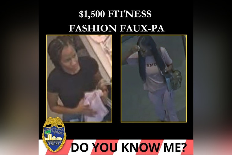 Jacksonville Sheriff's Office Seeks Public Help to Crack $1,500 Athleisure Store Theft Case