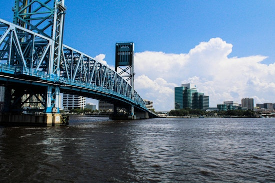 Jacksonville's Main Street Bridge Radiates Unity with Pan-African Lights for Juneteenth Celebration