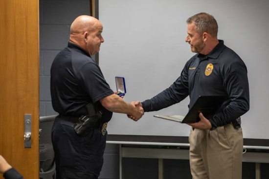 Johnson City Officer Honored with Law Enforcement Officer of the Year Award for Hurricane Helene Bravery