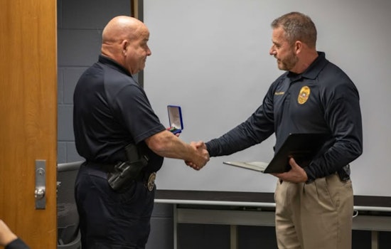 Johnson City Officer Honored with Law Enforcement Officer of the Year Award for Hurricane Helene Bravery