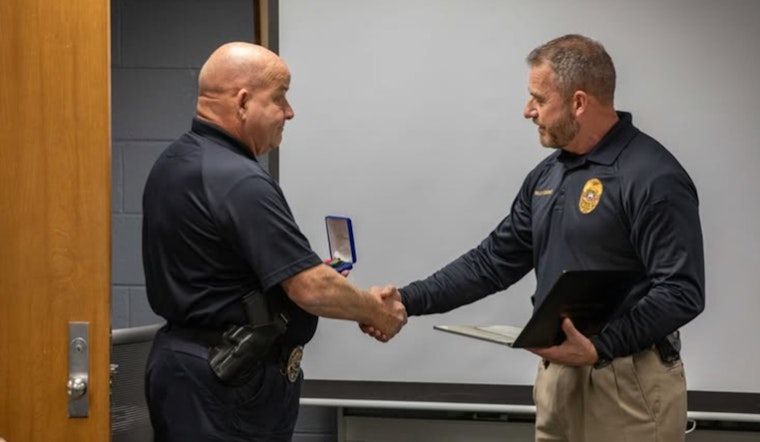 Johnson City Officer Honored with Law Enforcement Officer of the Year Award for Hurricane Helene Bravery
