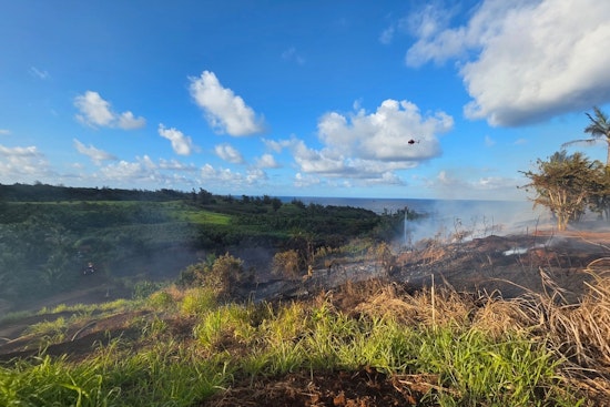 Kaua‘i Firefighters Successfully Contain 5-Acre Brush Fire in Keālia