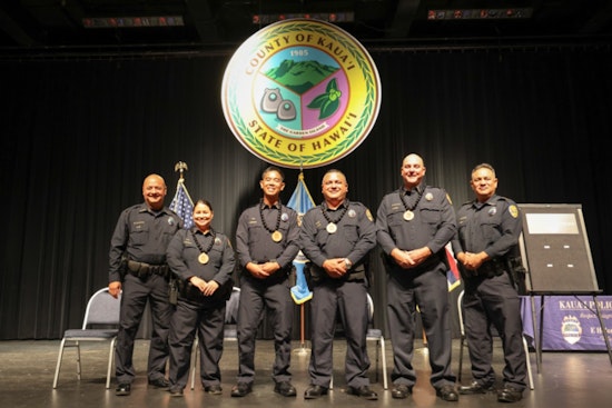 Kaua‘i Police Department Elevates Four Veteran Officers to Leadership Positions