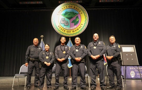 Kaua‘i Police Department Elevates Four Veteran Officers to Leadership Positions