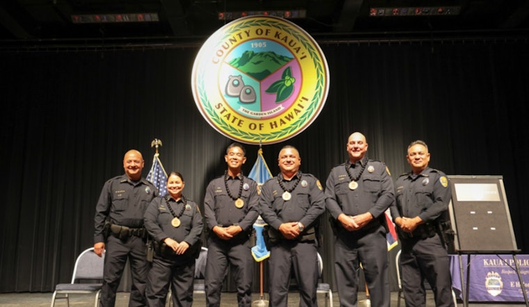 Kaua‘i Police Department Elevates Four Veteran Officers to Leadership Positions