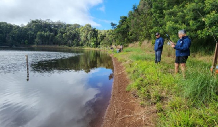 Kaua‘i Ushers in Beloved Rainbow Trout Fishing Season at Pu‘u Lua Reservoir