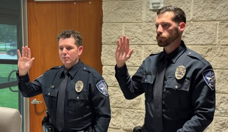 Keller Public Safety Welcomes New Officers With Top Academy Graduate Among the Ranks