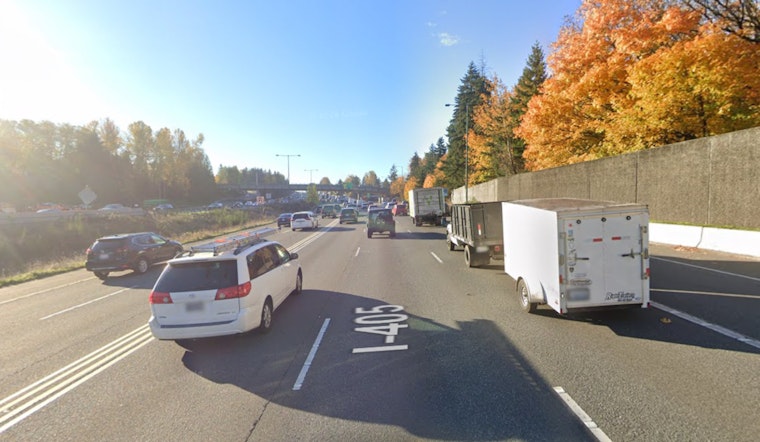 Kirkland Drivers Alert, Full Closure of Northbound I-405 for Weekend Construction